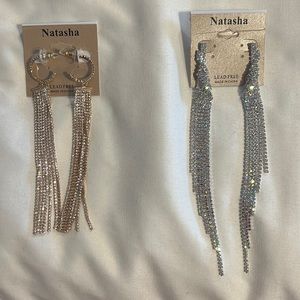 2 PAIRS of Natasha Earrings